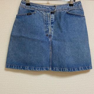 ザラ(ZARA)のビンテージ　デニム　ミニスカート(ミニスカート)