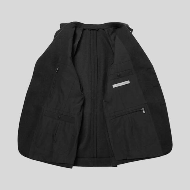 定価16090円 新品 UNIQLO LEMAIREウールカシミヤジャケット黒Ｓ