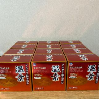 アースセイヤク(アース製薬)のアース製薬 温素 30g×15包×12箱　つつみこむ大樹の香り(入浴剤/バスソルト)