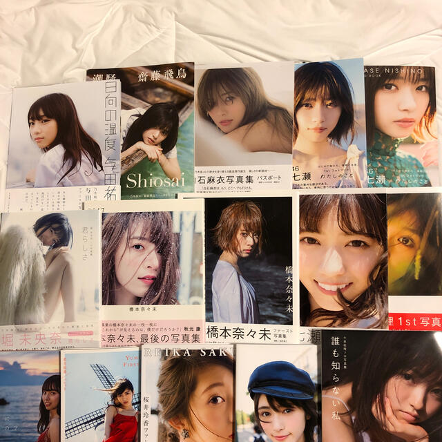 乃木坂46(ノギザカフォーティーシックス)の【特価】乃木坂&欅坂　写真集まとめ売り エンタメ/ホビーのタレントグッズ(アイドルグッズ)の商品写真