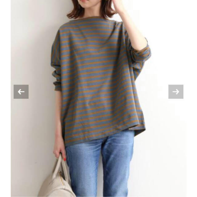 IENA 別注 BIG MARINE BOATNECK プルオーバー