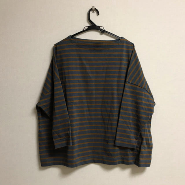 IENA(イエナ)のIENA 別注 BIG MARINE BOATNECK プルオーバー レディースのトップス(カットソー(長袖/七分))の商品写真