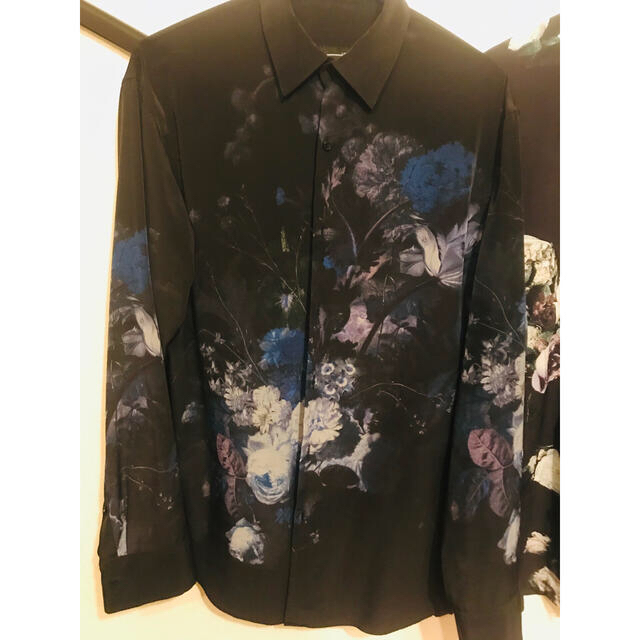 LAD MUSICIAN - ラッドミュージシャン 花柄シャツ 青薔薇 46の通販 by
