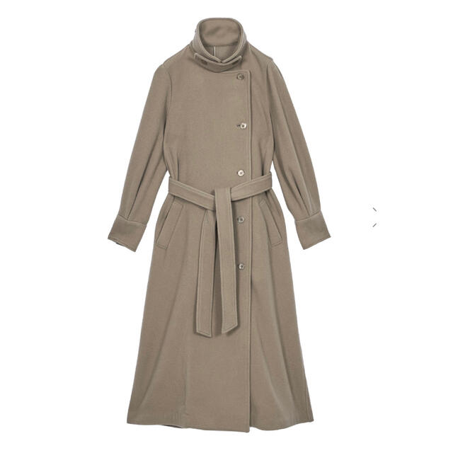 Ameri VINTAGE(アメリヴィンテージ)のameri アメリヴィンテージ POOFY FLARE LONG COAT 新品 レディースのジャケット/アウター(ロングコート)の商品写真