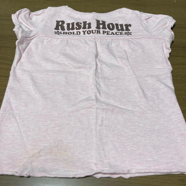 RUSH HOUR(ラッシュアワー)のRUSH HOUR Tシャツ　120cm キッズ/ベビー/マタニティのキッズ服女の子用(90cm~)(Tシャツ/カットソー)の商品写真