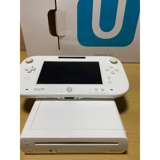 ゲームソフト付属のニンテンドー　WiiU セット