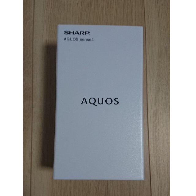 【新品未開封】SHARP Aquos sense4 ブラック Simフリー