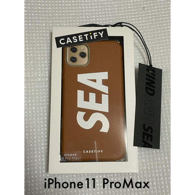 【驚きの価格が実現！】 iPhone - CASETIFY X WDS LEATHER CASE DARK BROWN iPhoneケース