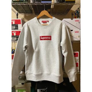 シュプリーム(Supreme)の2018FW Box Logo Crewneck Ash Grey sizeS (スウェット)