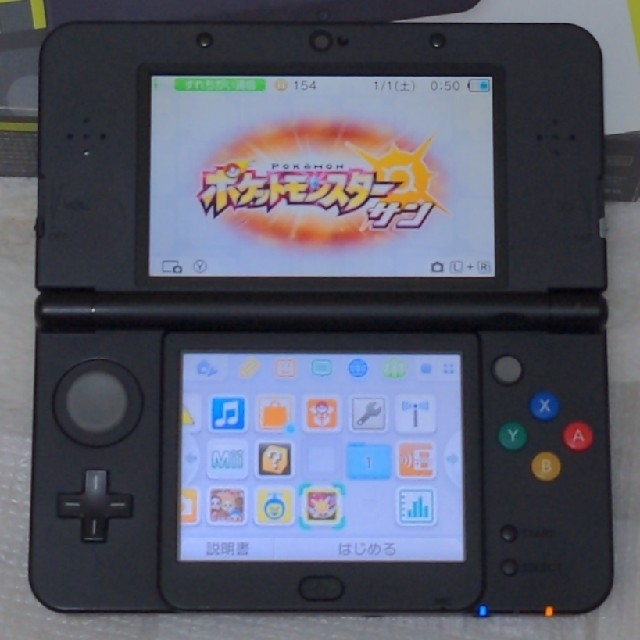 Nintendo 3DS NEW ニンテンドー 本体 ブラック 3