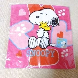 スヌーピー(SNOOPY)の[ 新品未使用] SNOOPYハンドタオル(タオル/バス用品)