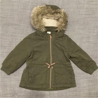 エイチアンドエム(H&M)のH&M パッデッドパーカ アウター　90(ジャケット/上着)