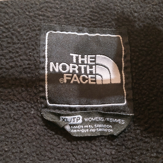 THE NORTH FACE(ザノースフェイス)の90s THE NORTH FACE デナリジャケット 黒 ブラック フリース レディースのジャケット/アウター(ブルゾン)の商品写真