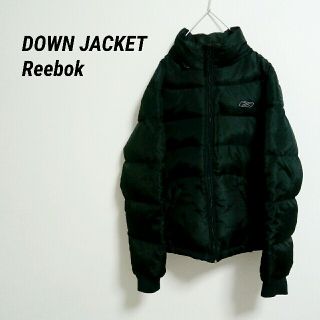 リーボック(Reebok)の美品　Reebok　リーボック　ダウンジャケット　ワンポイントロゴ(ダウンジャケット)