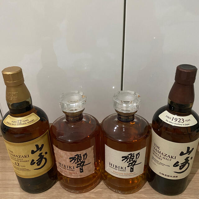 ウイスキー　4本セット食品/飲料/酒