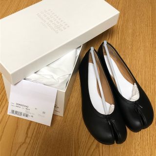 マルタンマルジェラ(Maison Martin Margiela)の◆新品◆メゾンマルジェラ 足袋バレエ Tabi タビ 35 黒(バレエシューズ)