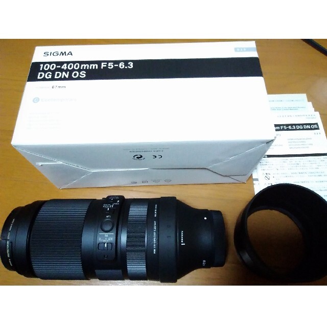 SIGMA(シグマ)のKR531様専用シグマ 100-400mm F5-6.3 ソニーEマウント スマホ/家電/カメラのカメラ(レンズ(ズーム))の商品写真