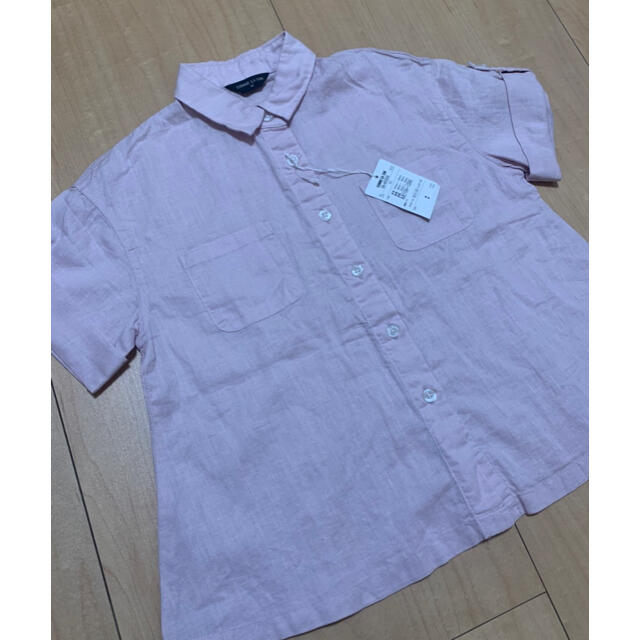 COMME CA ISM(コムサイズム)の未使用　COMME CA ISM 半袖シャツ キッズ/ベビー/マタニティのキッズ服男の子用(90cm~)(ブラウス)の商品写真