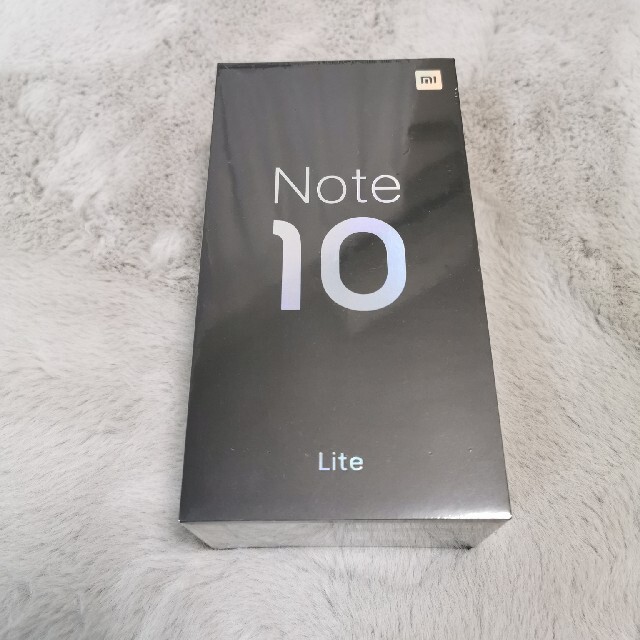 ☆新品未開封☆　Xiaomi Mi Note 10 Lite 白 国内版