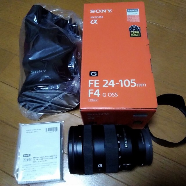 SONY(ソニー)の新同品　ほぼ未使用品 SONY　FE 24-105mm F4  スマホ/家電/カメラのカメラ(レンズ(ズーム))の商品写真