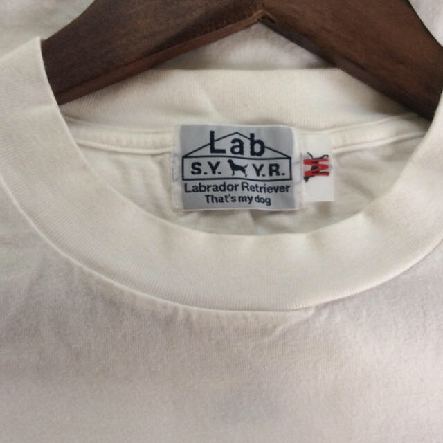 Labrador Retriever(ラブラドールリトリーバー)のLABRA メンズT シミあり！ メンズのトップス(Tシャツ/カットソー(半袖/袖なし))の商品写真