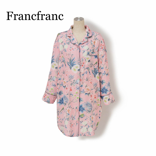 Francfranc(フランフラン)のYC様専用　🌸フランフラン　ルームウェア　ワンピース🌸 レディースのルームウェア/パジャマ(ルームウェア)の商品写真