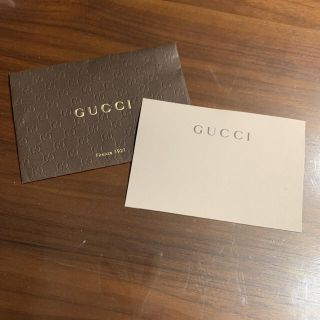 グッチ(Gucci)のグッチ　メッセージカード(カード/レター/ラッピング)