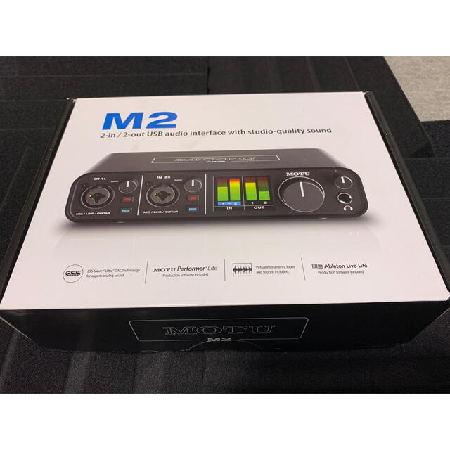 MOTU M2 新品未開封