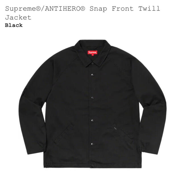 Supreme(シュプリーム)のSupreme ANTIHERO Snap Front Twill Jacket メンズのジャケット/アウター(ブルゾン)の商品写真