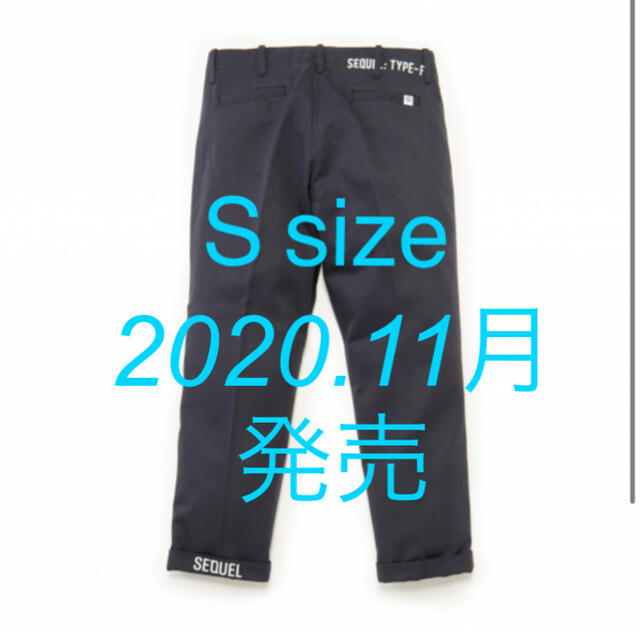 SEQUEL SQ-20AW-PT04 CHINO PANTS NAVY S