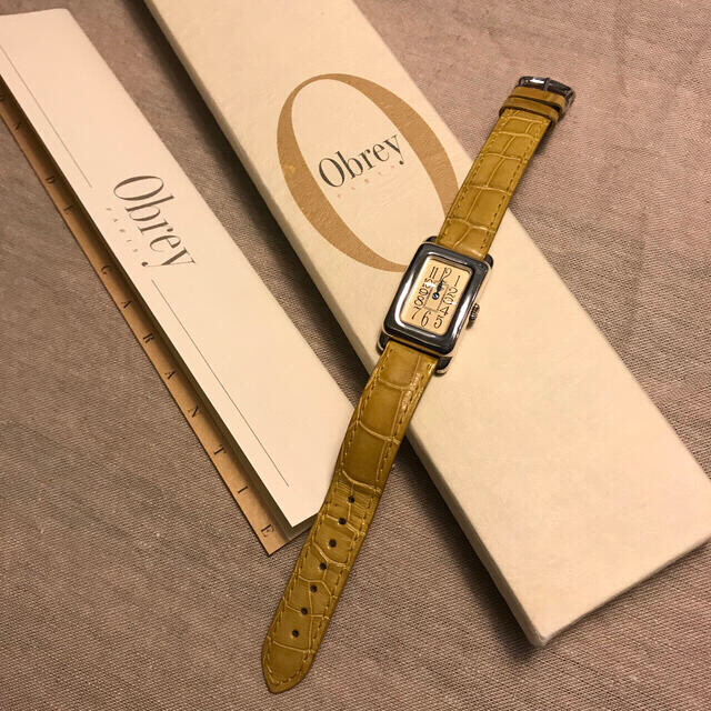 Obrey 腕時計 ソリッドシルバー /オブレイ レディースのファッション小物(腕時計)の商品写真