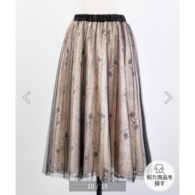 Noela(ノエラ)のNoela♡ボリュームチュールスカート レディースのスカート(ひざ丈スカート)の商品写真