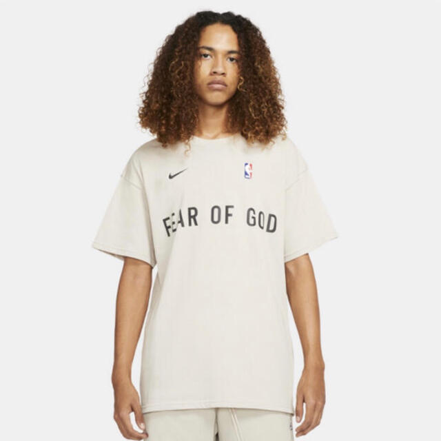 NIKE FEAR OF GOD FOG TEE Lサイズ オートミール