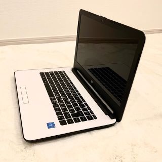 ヒューレットパッカード(HP)のHP ノートパソコン 14ac-103tu アダプター、充電器、説明書付き(ノートPC)