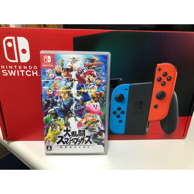 Nintendo Switch スイッチ　本体　大乱闘スマッシュブラザーズ