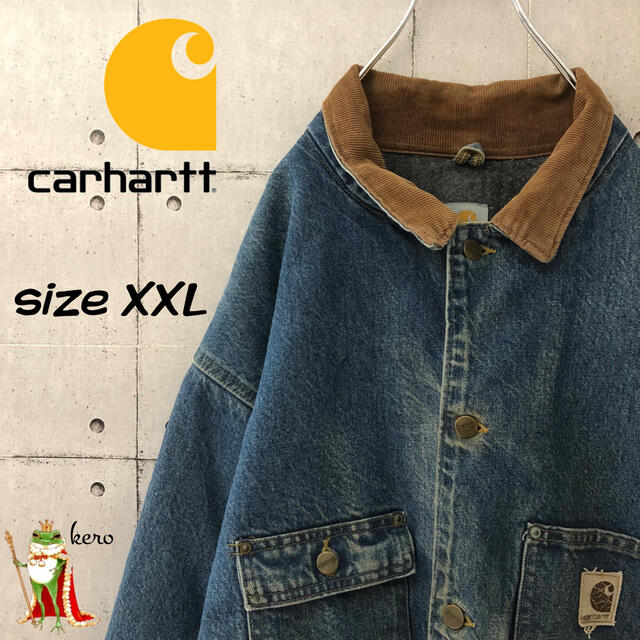 carhartt - 【激レア】90s カーハート デニムジャケット USA製