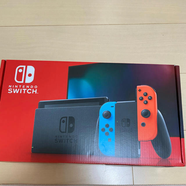 Nintendo Switch - 新品未開封 Switch 任天堂スイッチ 本体 ネオンブルー ニンテンドウ