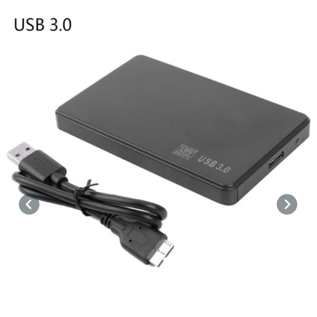 東芝(トウシバ)のハナ様専用　東芝　500GB HDD USB3.0 外付　ハードディスク 2.5 スマホ/家電/カメラのPC/タブレット(PC周辺機器)の商品写真