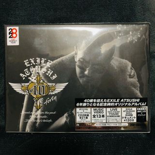 エグザイル(EXILE)の40 ～forty～（Blu-ray Disc4枚付）ATSUSHI(ポップス/ロック(邦楽))