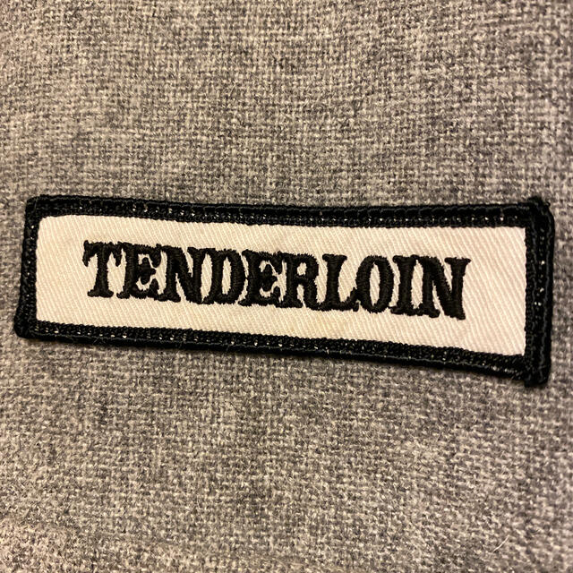 TENDERLOIN - 本物テンダーロイン傑作ワッペン付ワークシャツ TENDERLOIN - 本物テンダーロイン傑作ワッペン付ワークシャツ