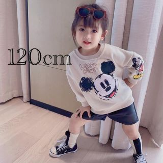 ザラキッズ(ZARA KIDS)の裏起毛トレーナー 120cm(Tシャツ/カットソー)