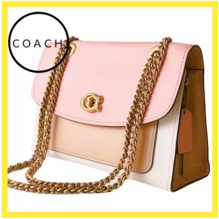 コーチ(COACH)のコーチ　バッグ　ショルダーバッグ　チェーンショルダー　クロスボディ　パーカー(ショルダーバッグ)