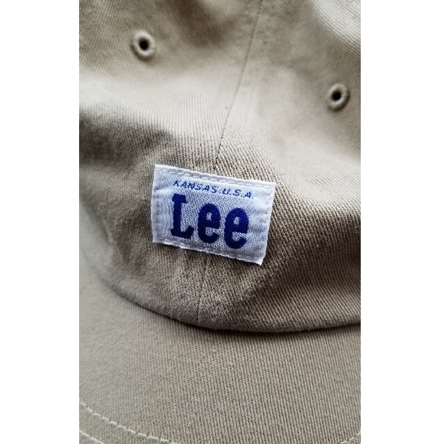 Lee(リー)の【ほぼ未使用】Lee キャップ ベージュ メンズの帽子(キャップ)の商品写真