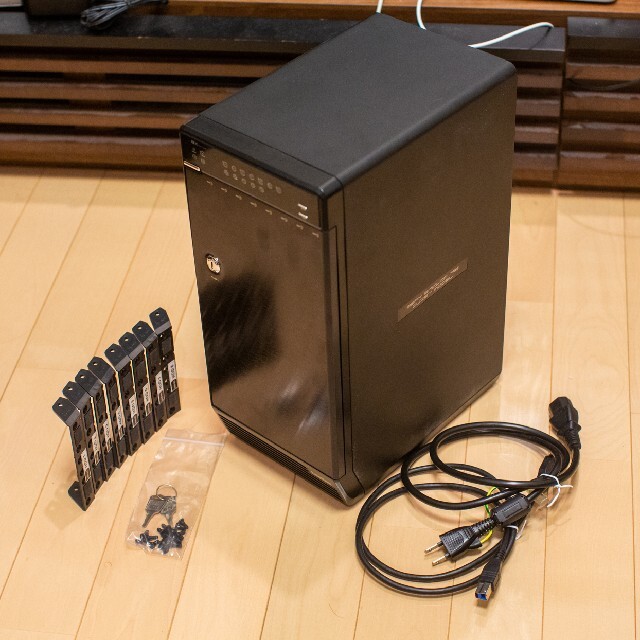 Logitec 8台HDDケースRAID ガチャベイ LHR-8BRHEU3 独特な店 rustfer