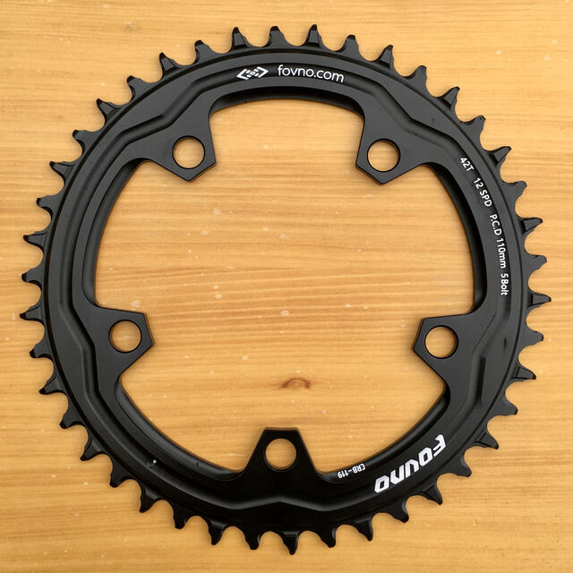 新品 PCD110 40T 11速 ナローワイド シマノロード用 チェーンリング