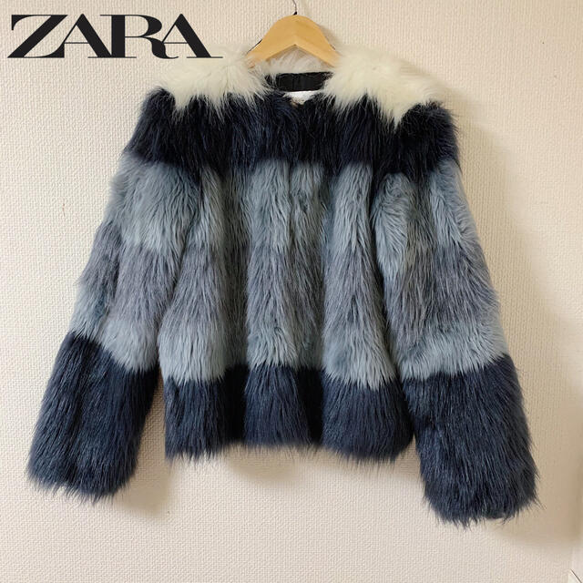 【美品】ZARA ファーコート