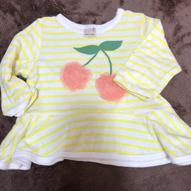 petit main(プティマイン)のプティマイン  キッズ/ベビー/マタニティのキッズ服女の子用(90cm~)(Tシャツ/カットソー)の商品写真