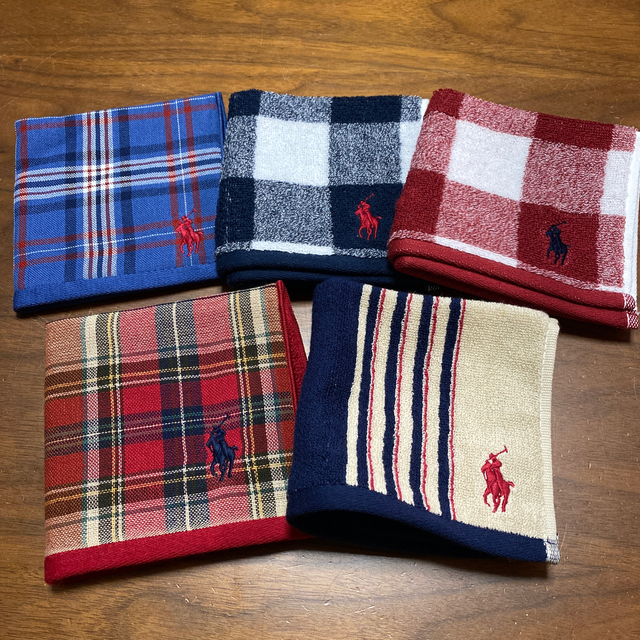 Ralph Lauren(ラルフローレン)のりな様専用　4 🐎ラルフローレン　ハンカチ　11枚セット レディースのファッション小物(ハンカチ)の商品写真