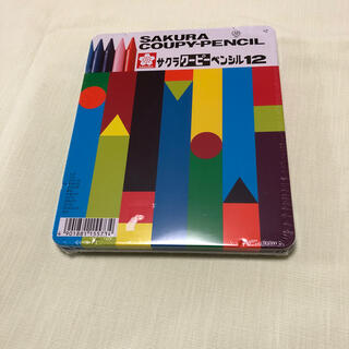 サクラ(SACRA)の新品未使用品　サクラクーピーペンシル　12色セット(色鉛筆)