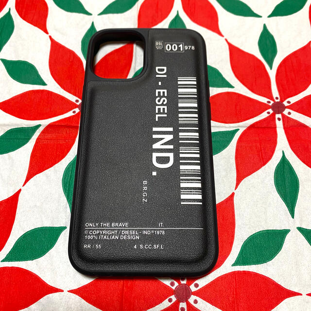 DIESEL(ディーゼル)の🔴【iPhone 12 mini】DIESEL レザーケース スマホ/家電/カメラのスマホアクセサリー(iPhoneケース)の商品写真